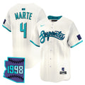 Men's Arizona Diamondbacks 2025 City Connect Vapor Premier Limited Jersey V2 - Stitched - Cream, Ketel Marte