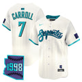 Men's Arizona Diamondbacks 2025 City Connect Vapor Premier Limited Jersey V2 - Stitched - Cream, Corbin Carroll