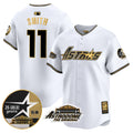 Men's Chicago Cubs 2024 Fourth of July Vapor Premier Limited Jersey V2 - All Stitched - Black, Donald Trump