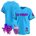 Men's Astros DJ Screw 2024 Vapor Premier Limited Jersey - All Stitched - Light Blue, Team