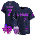 Men's Astros DJ Screw 2024 Vapor Premier Limited Jersey - All Stitched - Navy, CJ Stroud