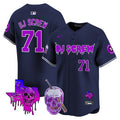 Men's Astros DJ Screw 2024 Vapor Premier Limited Jersey - All Stitched - Navy, Screw 1971
