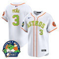 Men's Cleveland Guardians 2025 Vapor Premier Limited Jersey - All Stitched - Navy, jos-ramrez