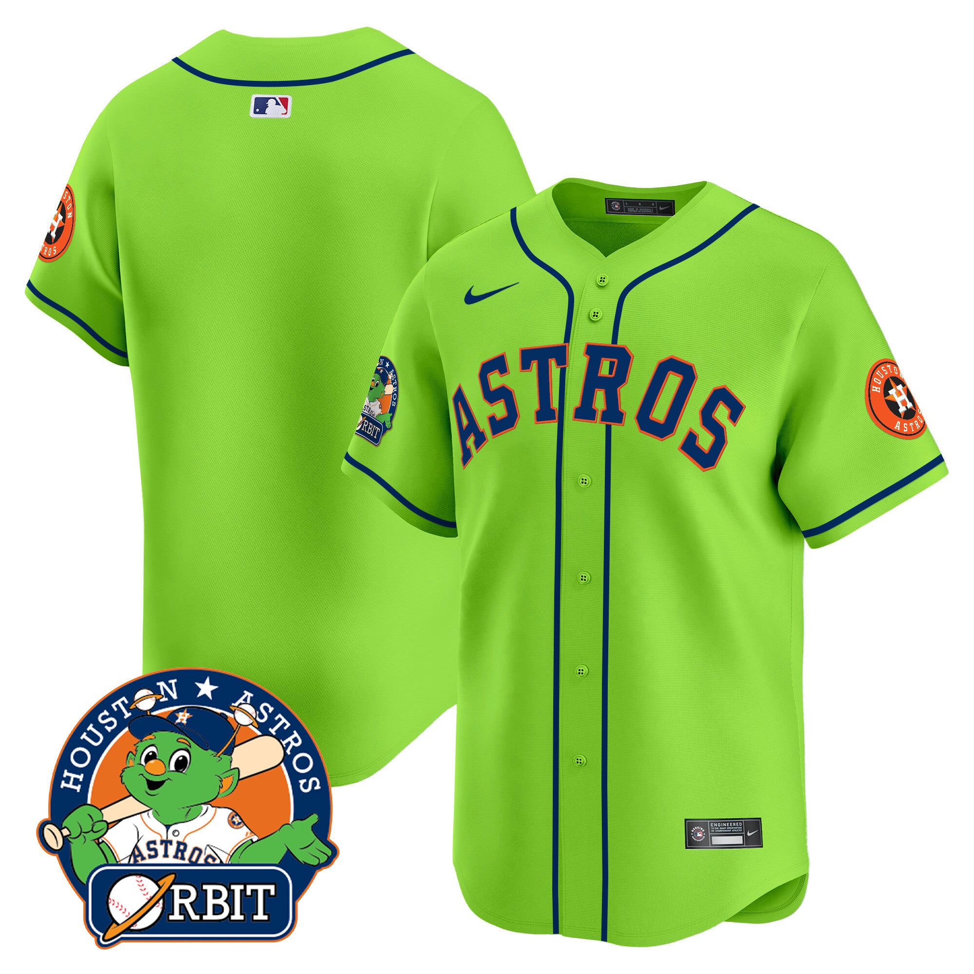 Men's Cleveland Guardians 2025 Vapor Premier Limited Jersey - All Stitched - Navy, Shane Bieber