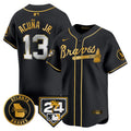 Men's Atlanta Braves 2024 Spring Training Patch Vapor Premier Limited Jersey - All Stitched