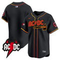 Men's Atlanta Braves AC/DC Vapor Premier Limited Jersey - All Stitched - Black, Team