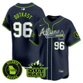 Men's Atlanta Braves Atliens Vapor Premier Limited Jersey V4 - All Stitched - Atliens, Outkast