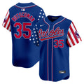 Men's Baltimore Orioles 2024 Independence Day Vapor Premier Limited Jersey - All Stitched - Royal, Adley Rutschman
