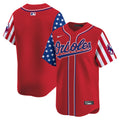 Men's Baltimore Orioles 2024 Independence Day Vapor Premier Limited Jersey - All Stitched - Red, Team