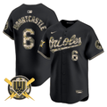 Men's Baltimore Orioles Armed Forces Day Vapor Premier Limited Jersey - All Stitched - Black, Ryan Mountcastle