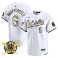 Men's Baltimore Orioles Armed Forces Day Vapor Premier Limited Jersey - All Stitched - White, Ryan Mountcastle