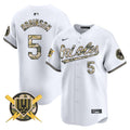 Men's Baltimore Orioles Armed Forces Day Vapor Premier Limited Jersey - All Stitched - White, Brooks Robinson