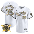 Men's Baltimore Orioles Armed Forces Day Vapor Premier Limited Jersey - All Stitched - White, Adley Rutschman