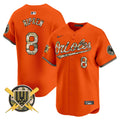 Men's Baltimore Orioles Armed Forces Day Vapor Premier Limited Jersey - All Stitched - Orange, Cal Ripken