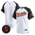 Men's Baltimore Orioles Robinson Patch Vapor Premier Limited Jersey V2 - All Stitched - White Alternate, Team
