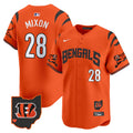 Men's Bengals Vapor Premier Limited Jersey - All Stitched - Orange, Joe Mixon