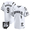 Men's Bengals Vapor Premier Limited Jersey - All Stitched - White Limited, Joe Burrow