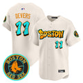 Men's Boston Red Sox 'Graffiti Streetstyle Edition' Vapor Premier Limited Jersey - All Stitched - Cream, Rafael Devers