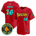 Men's Boston Red Sox 'Graffiti Streetstyle Edition' Vapor Premier Limited Jersey - All Stitched - Red, Jarren Duran