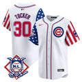 Men's Chicago Cubs 2024 Fourth of July Vapor Premier Limited Jersey V2 - All Stitched