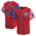 Men's Chicago Cubs Blue Alternate Vapor Premier Limited Jersey - All Stitched - Black, Ian Happ