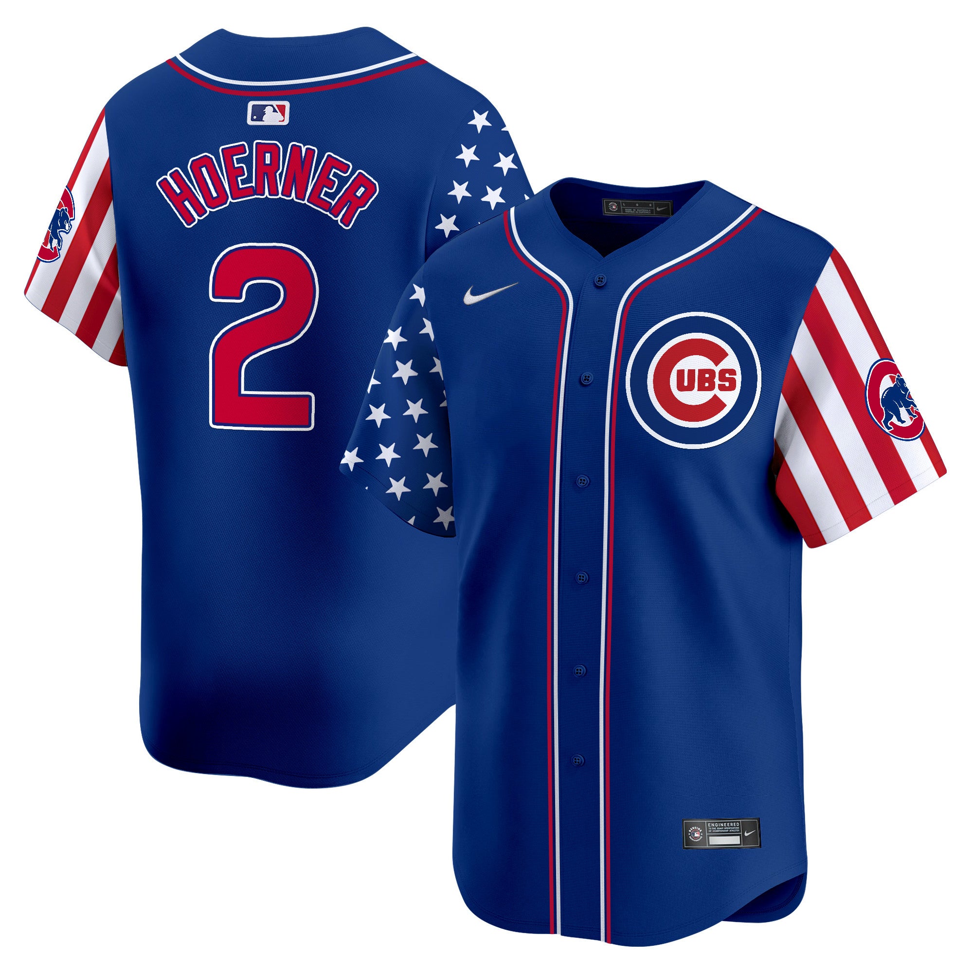 Men's Chicago Cubs Blue Alternate Vapor Premier Limited Jersey - All Stitched - Pinstripe, Team