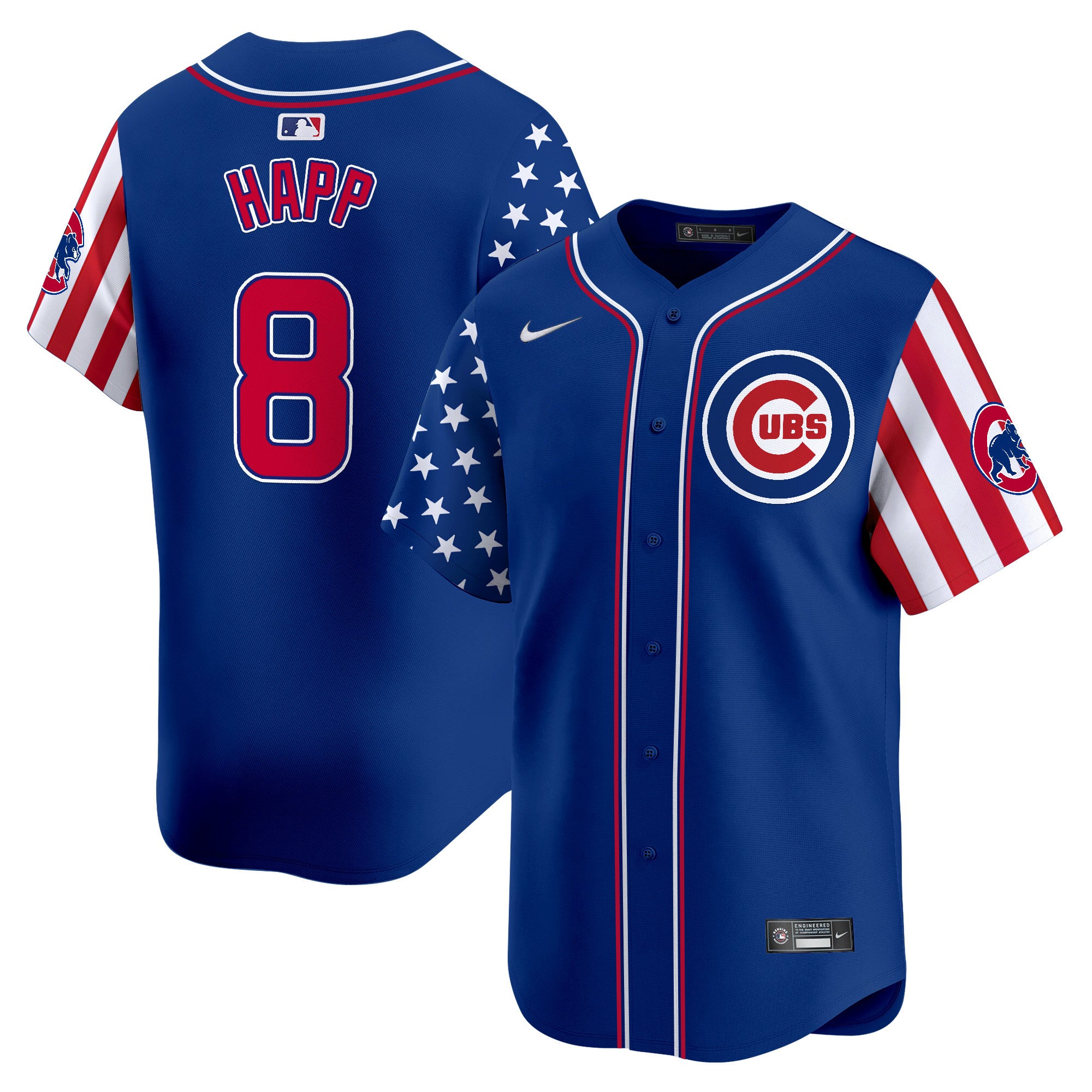 Men's Chicago Cubs Blue Alternate Vapor Premier Limited Jersey - All Stitched - Pinstripe, Pete Crow-Armstrong