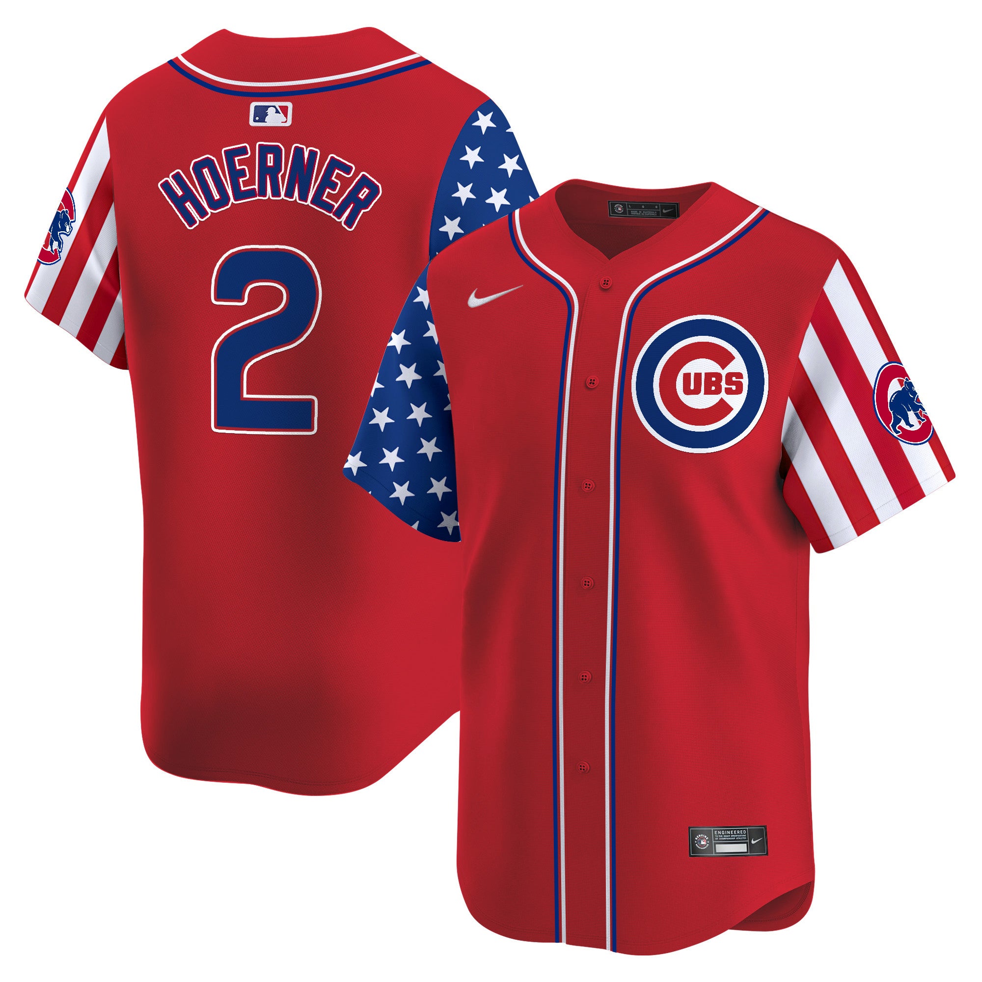 Men's Chicago Cubs Blue Alternate Vapor Premier Limited Jersey - All Stitched - Black, Team