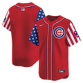 Men's Chicago Cubs Blue Alternate Vapor Premier Limited Jersey - All Stitched - Black, Nico Hoerner