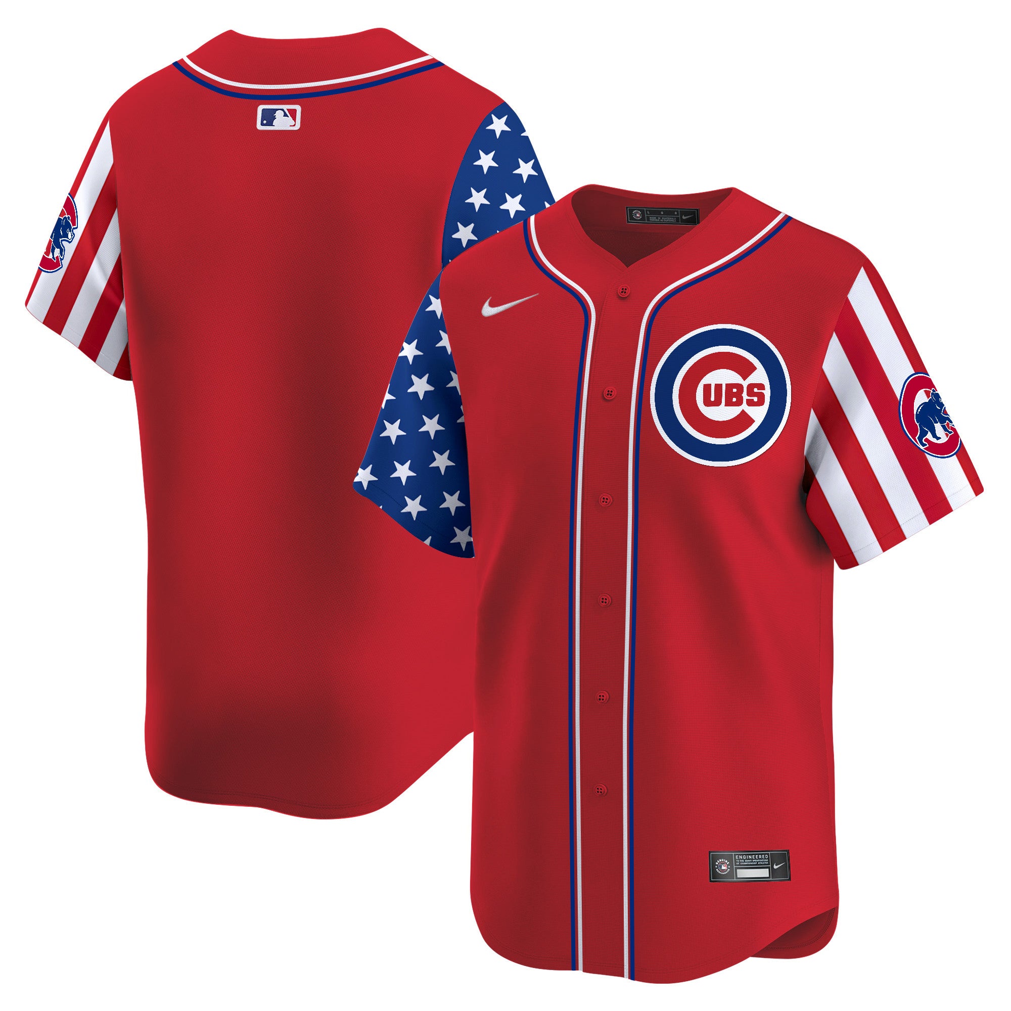 Men's Chicago Cubs Blue Alternate Vapor Premier Limited Jersey - All Stitched - Black, Nico Hoerner