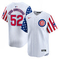 Men's Chicago Cubs Blue Alternate Vapor Premier Limited Jersey - All Stitched - White, Ian Happ