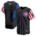 Men's Chicago Cubs Blue Alternate Vapor Premier Limited Jersey - All Stitched - Blue, Nico Hoerner