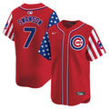 Women's Chicago Cubs Blue Alternate Vapor Premier Limited Jersey - All Stitched - White, Kyle Tucker