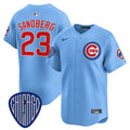 Men's Chicago Cubs 2025 Vapor Premier Limited Jersey - All Stitched - Blue, Ryne Sandberg
