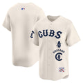 Men's Chicago Cubs Special Vapor Premier Limited Jersey - All Stitched - Cream, Team