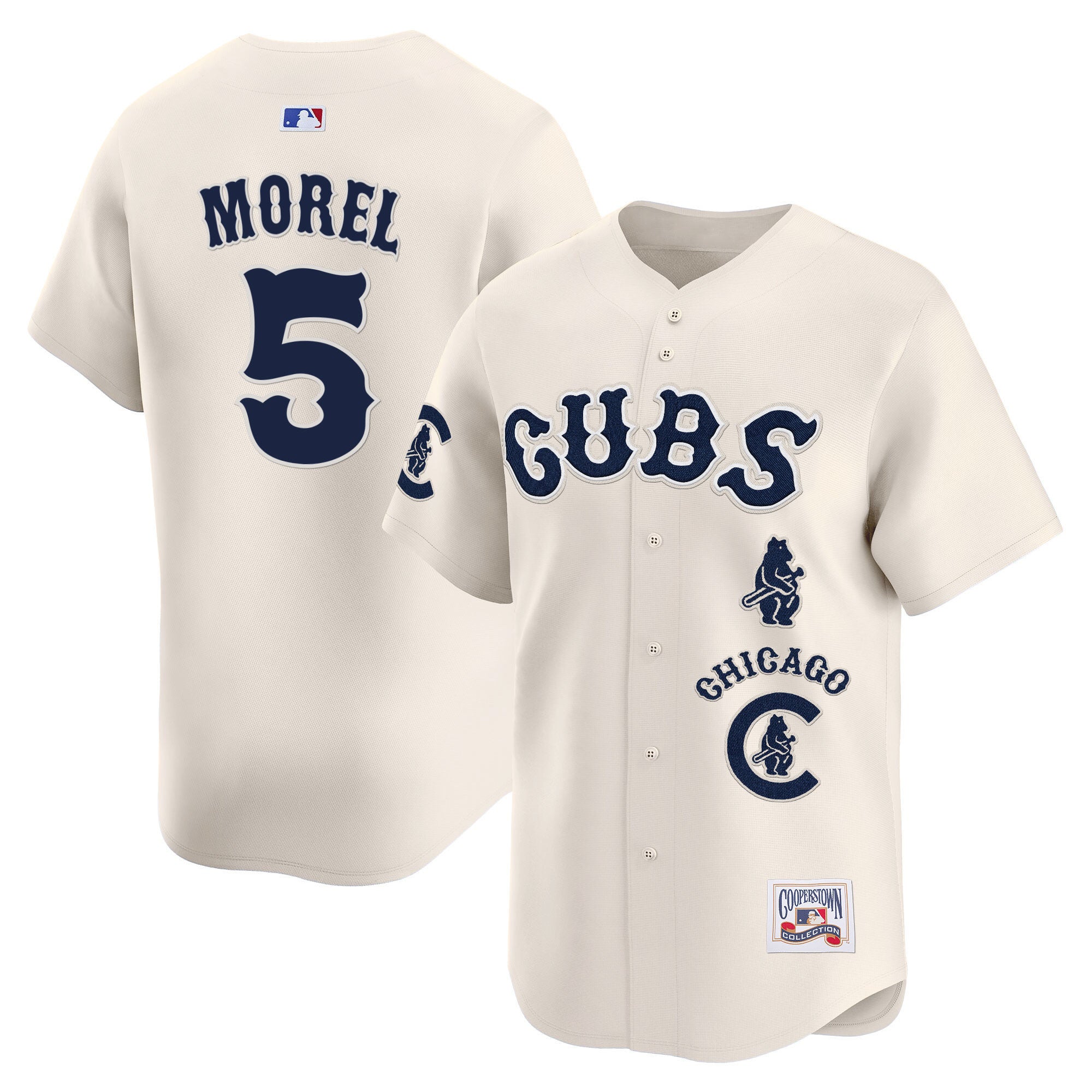 Men's Chicago Cubs Special Vapor Premier Limited Jersey - All Stitched - Cream, Christopher Morel