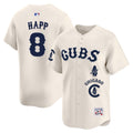 Men's Chicago Cubs Special Vapor Premier Limited Jersey - All Stitched - Cream, Ian Happ