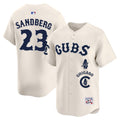 Men's Chicago Cubs Special Vapor Premier Limited Jersey - All Stitched - Cream, Ryne Sandberg