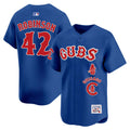 Men's Chicago Cubs Special Vapor Premier Limited Jersey - All Stitched - Royal, Jackie Robinson
