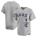 Men's Chicago Cubs Special Vapor Premier Limited Jersey - All Stitched - Gray Road, Team