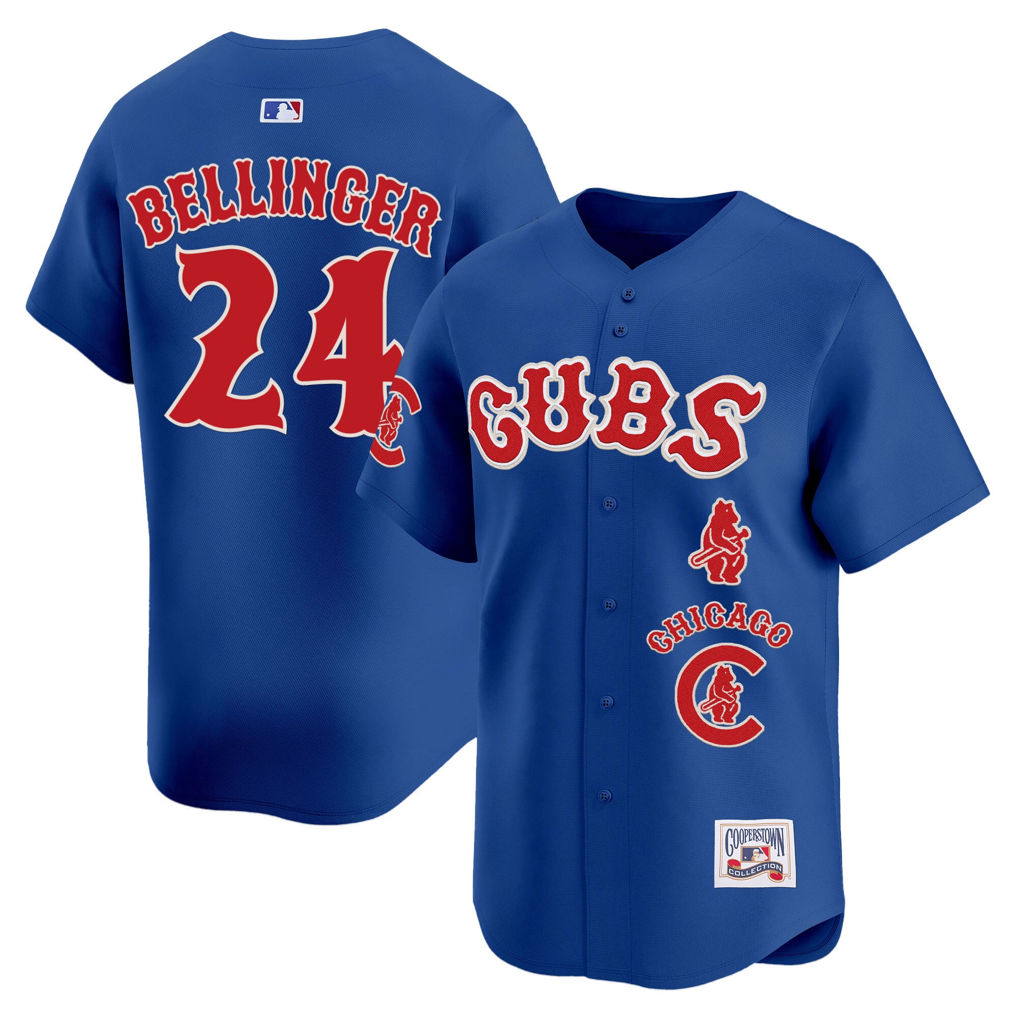 Men's Chicago Cubs Special Vapor Premier Limited Jersey - All Stitched - Royal, Cody Bellinger