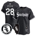 Men's Chicago White Sox 2024 City Connect Vaper Premier Limited Jersey - All Stitched - City Connect, Tommy Pham