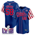 Men's Chiefs 2024 American Style Vapor Premier Limited Jersey - All Stitched - Royal, Derrick Thomas