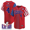 Men's Chiefs 2024 American Style Vapor Premier Limited Jersey - All Stitched - Red, Rashee Rice