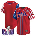 Men's Chiefs 2024 American Style Vapor Premier Limited Jersey - All Stitched - Red, Team