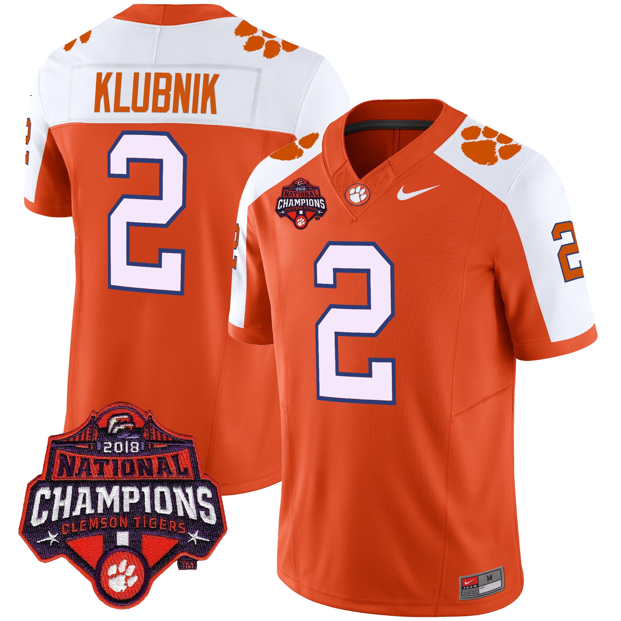 Men's Clemson Tigers Vapor Limited Jersey - All Stitched
