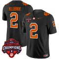 Men's Clemson Tigers Vapor Limited Jersey - All Stitched - Black, Cade Klubnik
