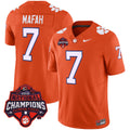 Men's Clemson Tigers Vapor Limited Jersey - All Stitched - Orange, Phil Mafah