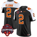 Men's Clemson Tigers Vapor Limited Jersey - All Stitched - Black Alternate, Cade Klubnik