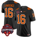 Men's Clemson Tigers Vapor Limited Jersey - All Stitched - Black, Trevor Lawrence